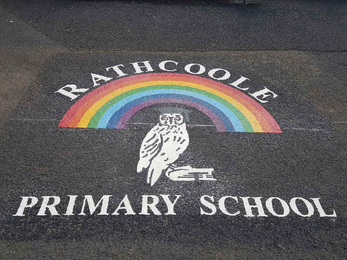 Playground Markings Northern Ireland: Rathcoole Primary School