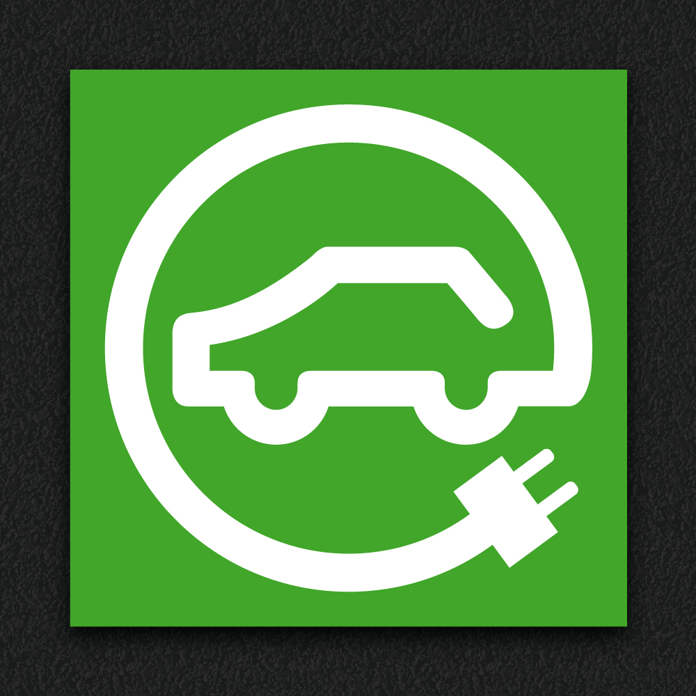 EV Bay Logo 1 thermoplastic car park marking