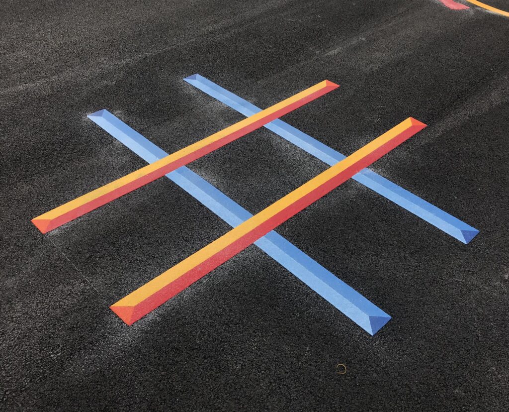 Traditional Playground Game Markings for Schools