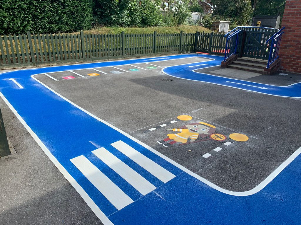 Enhancing Safety with Road Playground Markings