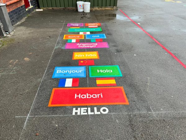 How playground markings can support key milestone developments