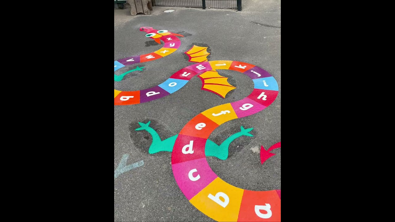 Playground markings for schools