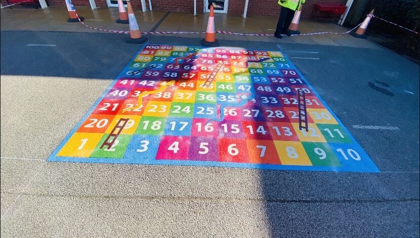 Board Games Playground Markings