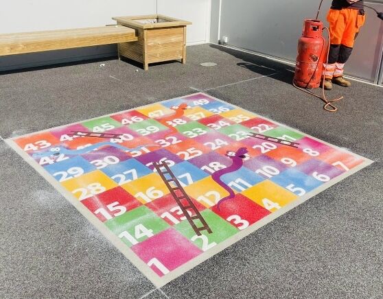 Board Games Playground Markings