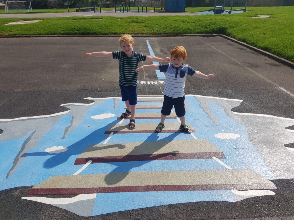 3D Playground Markings