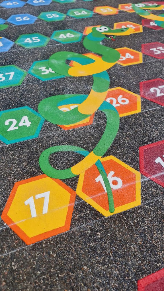 Board Games Playground Markings