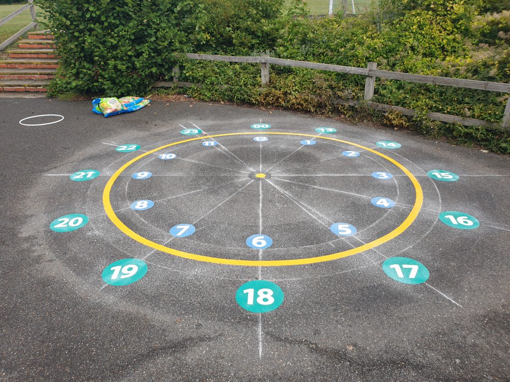 Educational Playground Markings