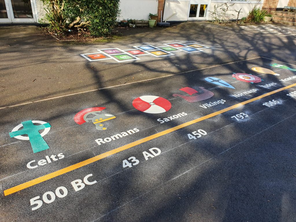 Educational Playground Markings