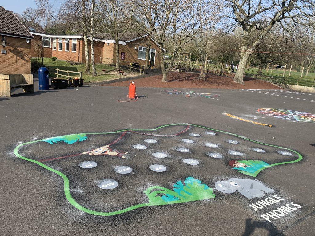 Educational Playground Markings