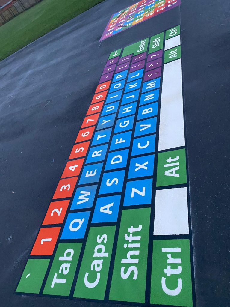 Educational Playground Markings