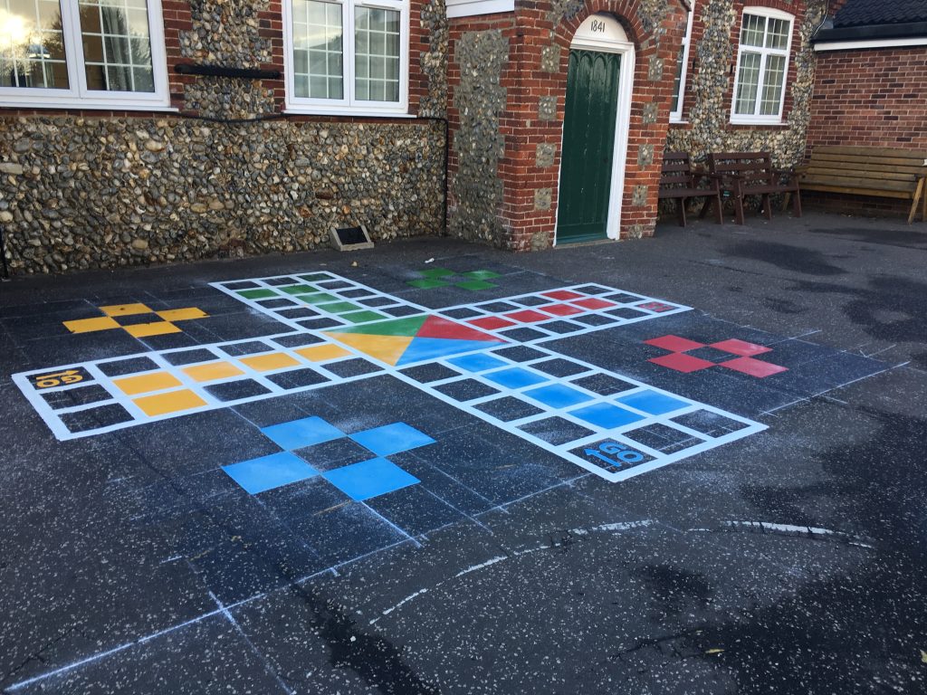 Board Games Playground Markings