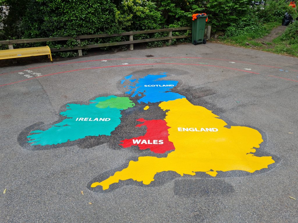 Educational Playground Markings