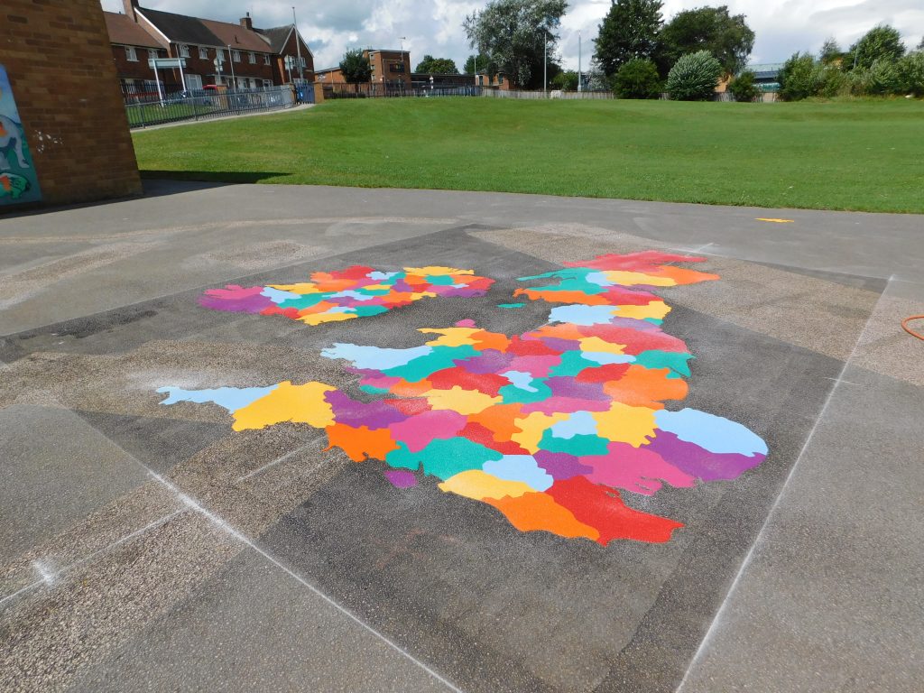 Educational Playground Markings