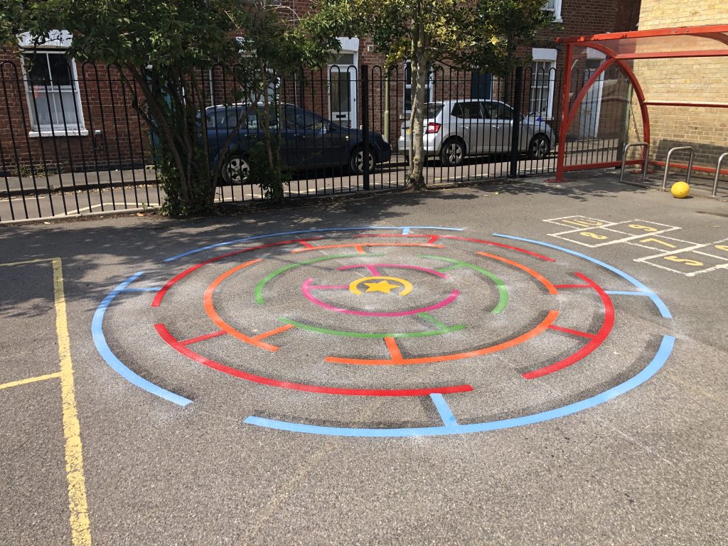 Maze Playground Markings
