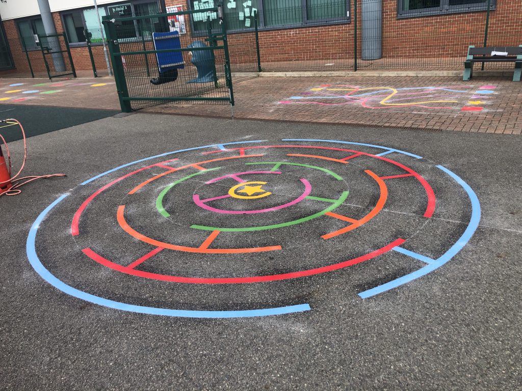 Maze Playground Markings
