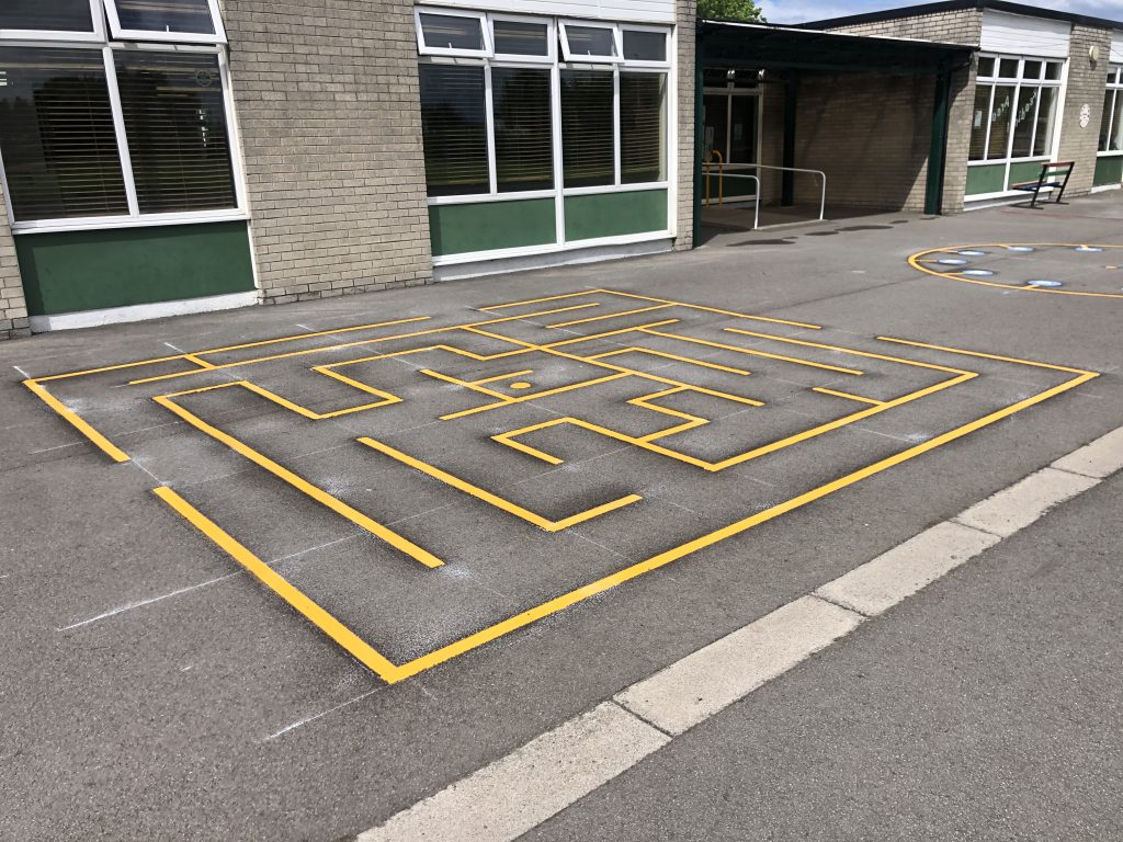 Maze Playground Markings