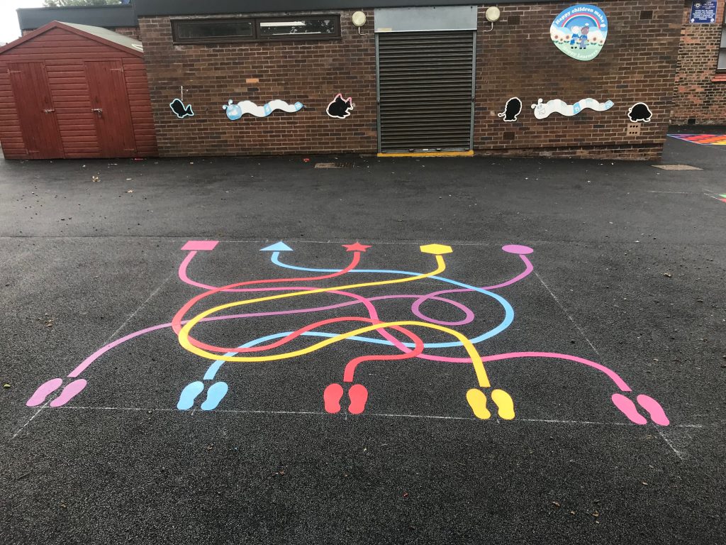 Maze Playground Markings