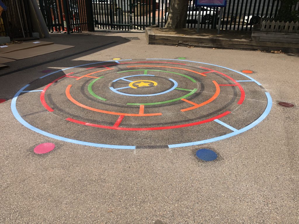 Maze Playground Markings