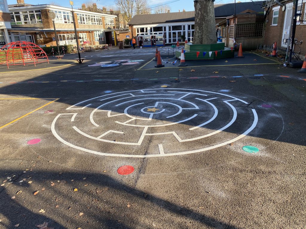 Maze Playground Markings