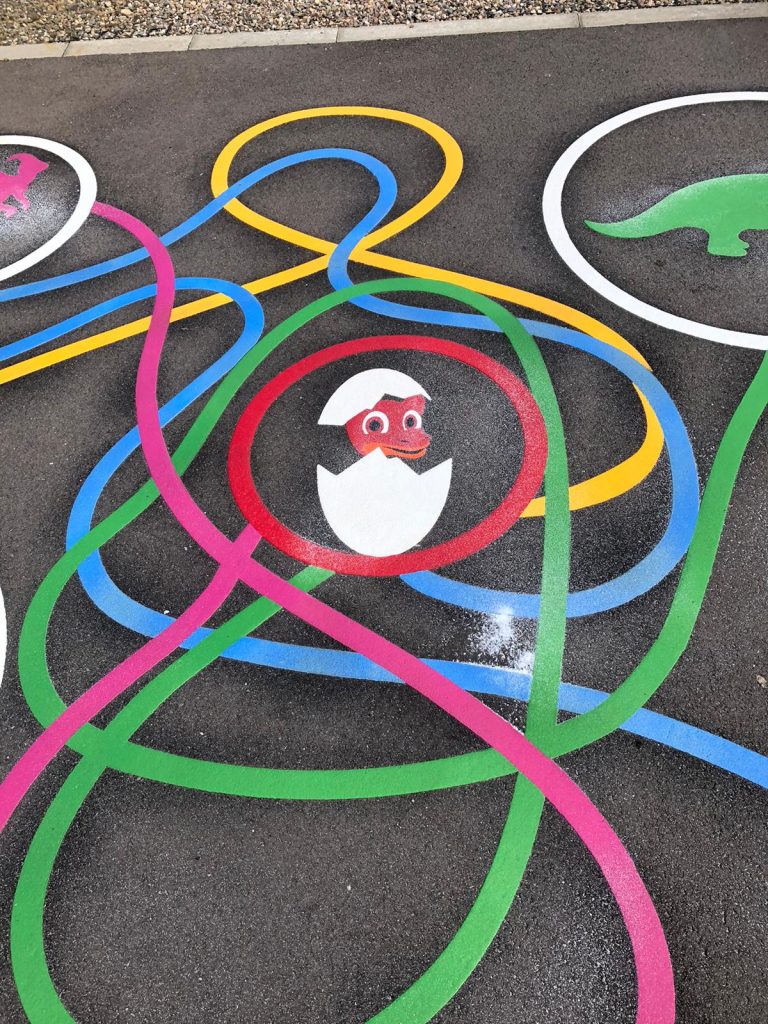 Maze Playground Markings