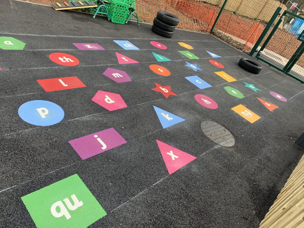 Educational Playground Markings