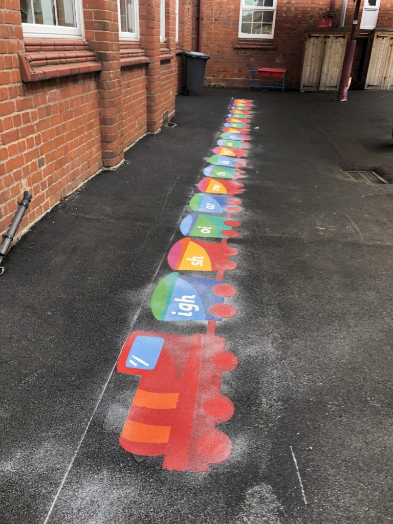Educational Playground Markings
