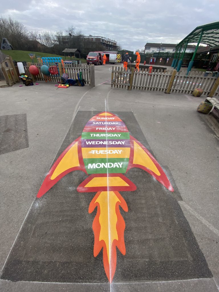 Educational Playground Markings