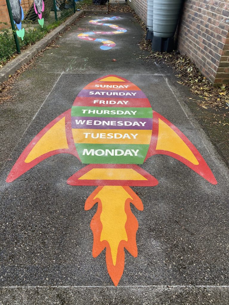 Educational Playground Markings