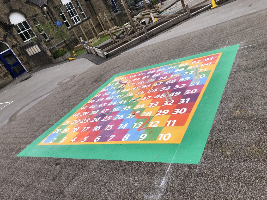 Board Games Playground Markings