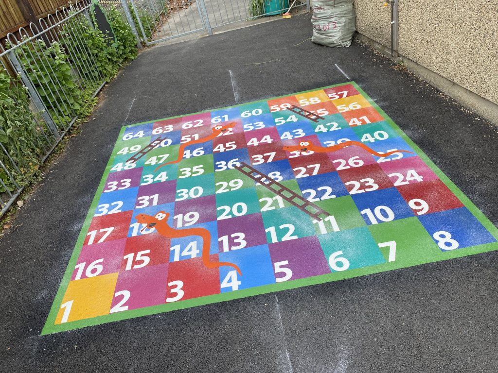 Board Games Playground Markings