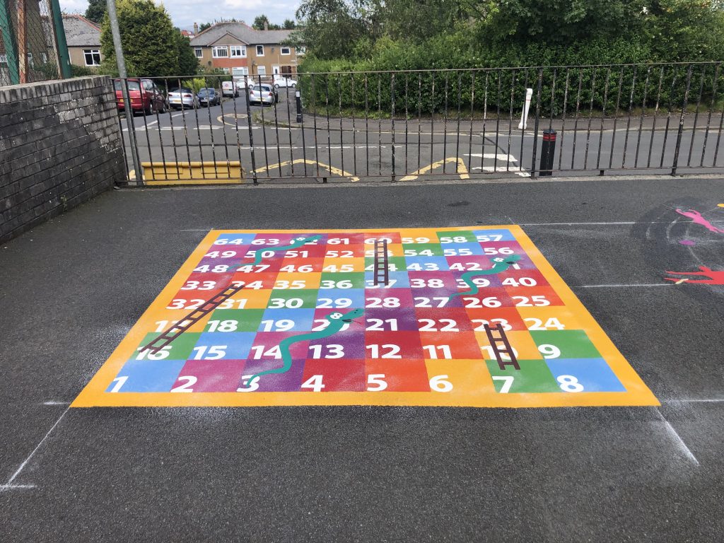 Board Games Playground Markings