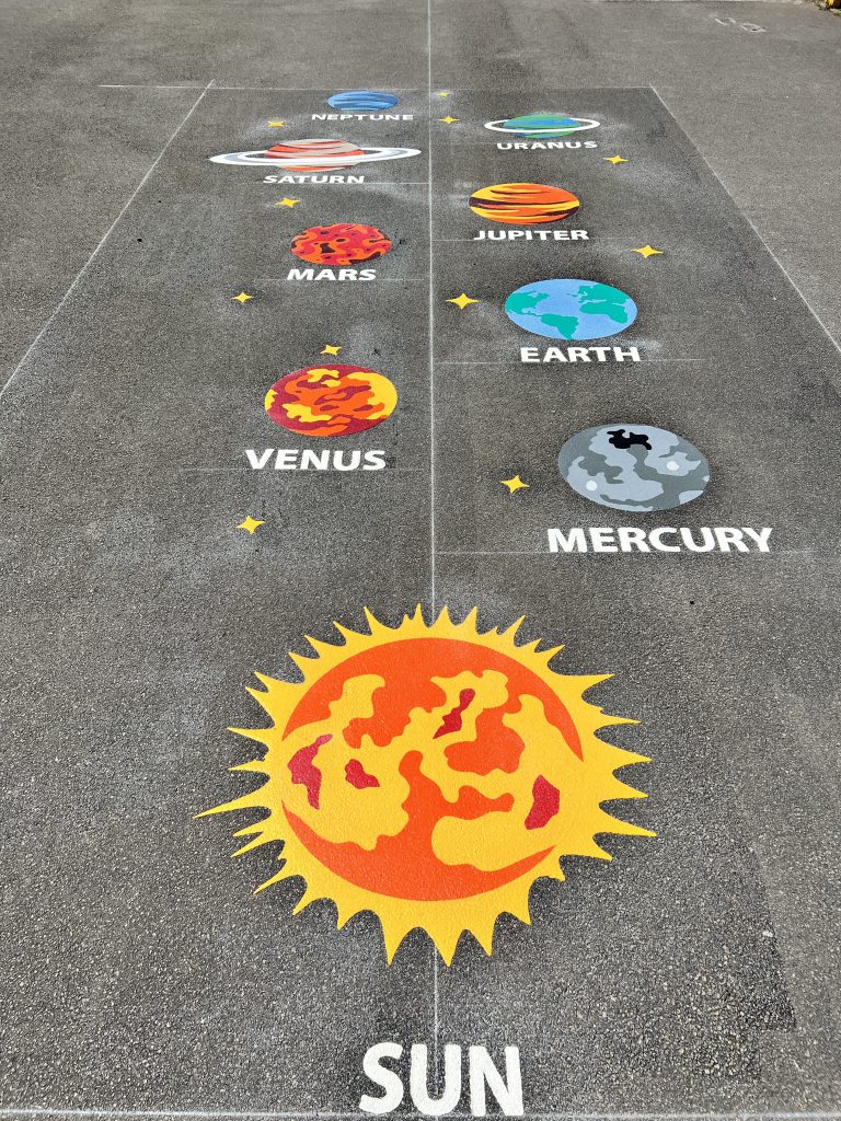 Educational Playground Markings