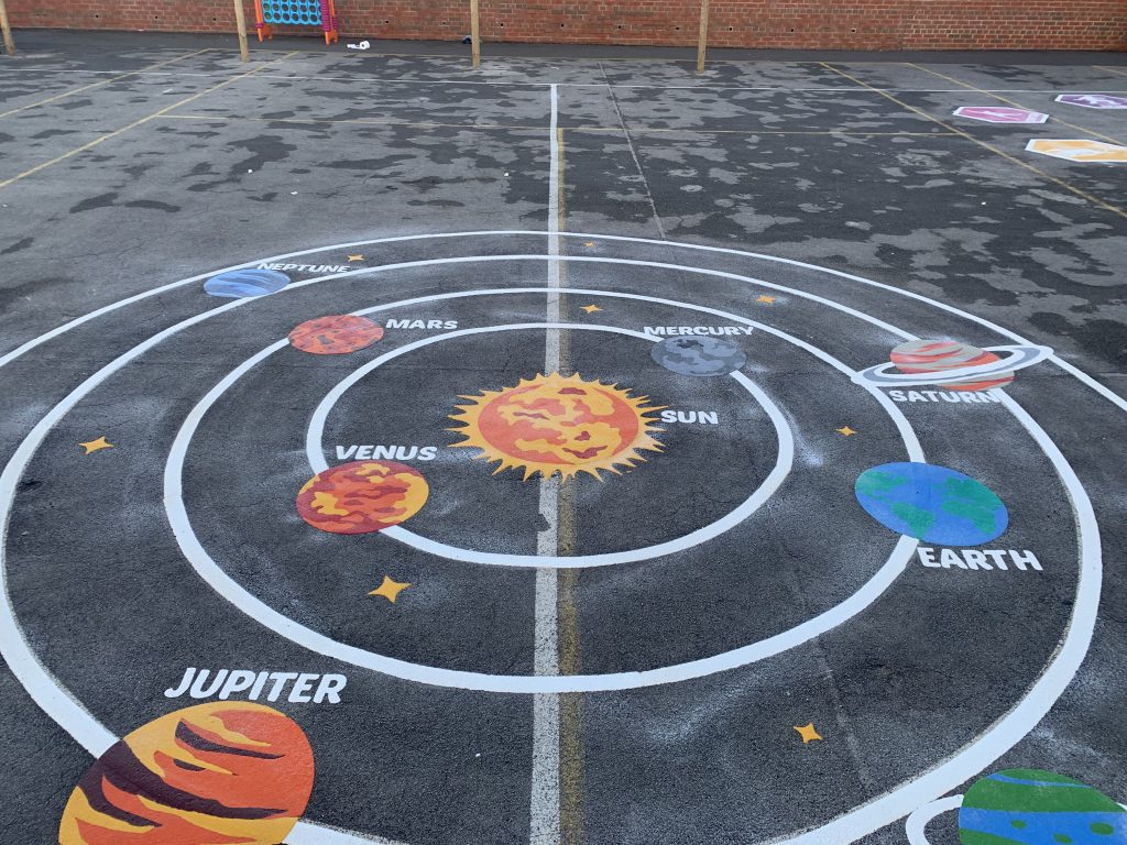 Educational Playground Markings