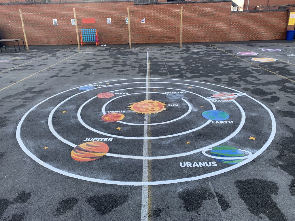 Educational Playground Markings