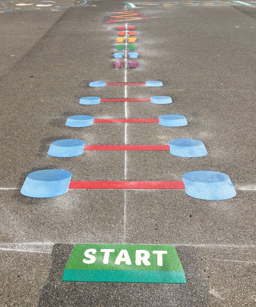 3D Playground Markings