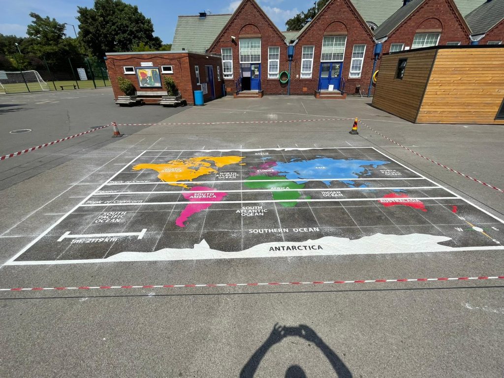 Educational Playground Markings
