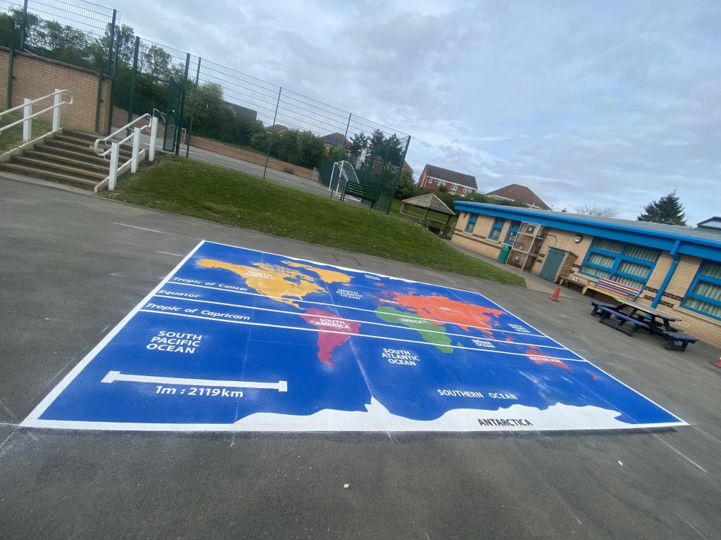 Educational Playground Markings