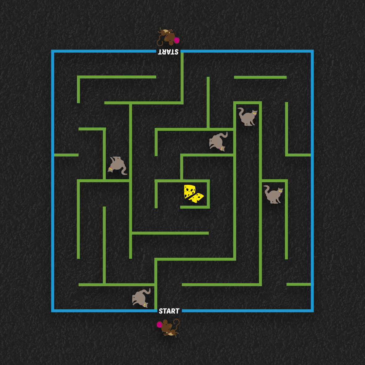 Cat & Mouse Maze Cat & Mouse Maze