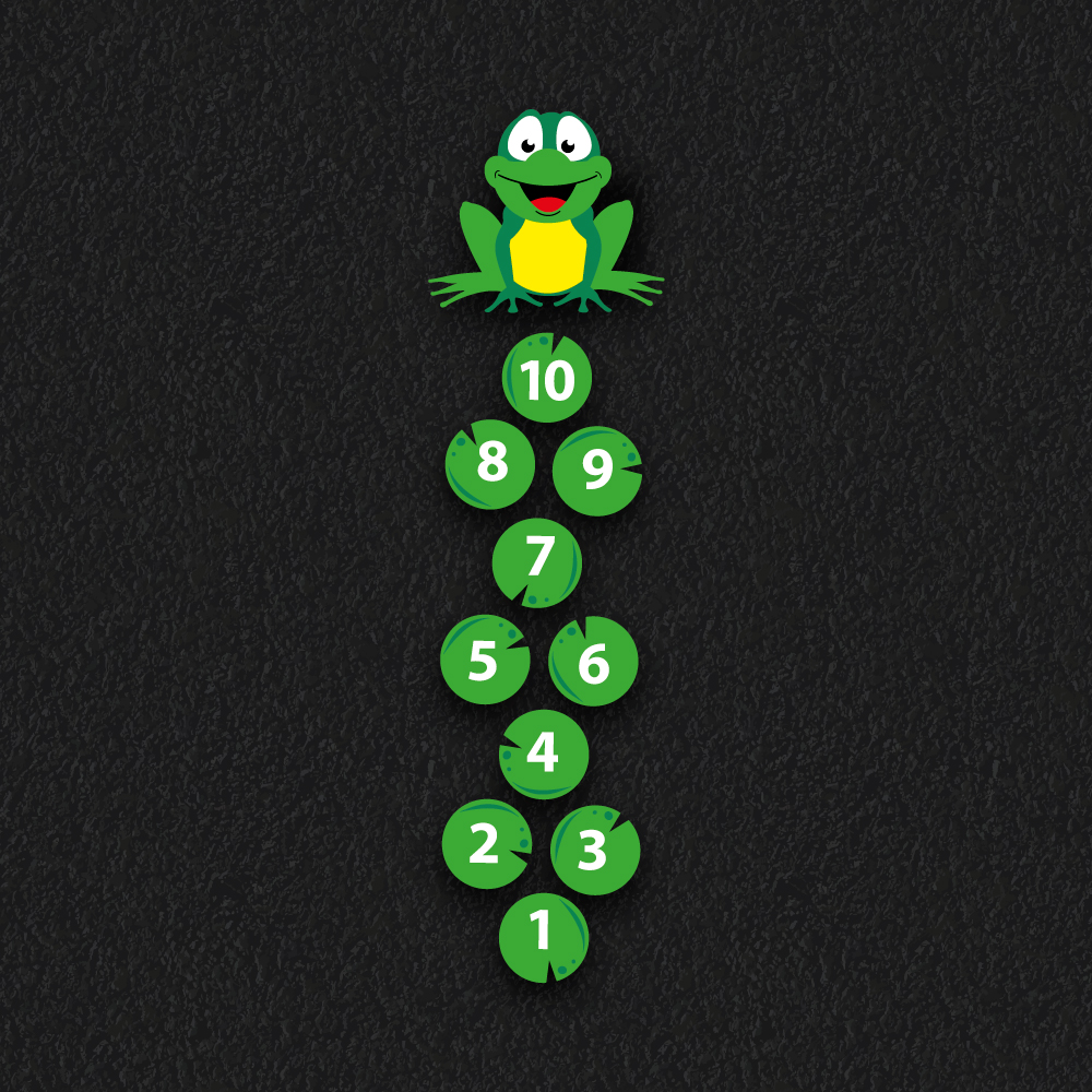 Frog Hopscotch