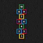 Hopscotch Outline