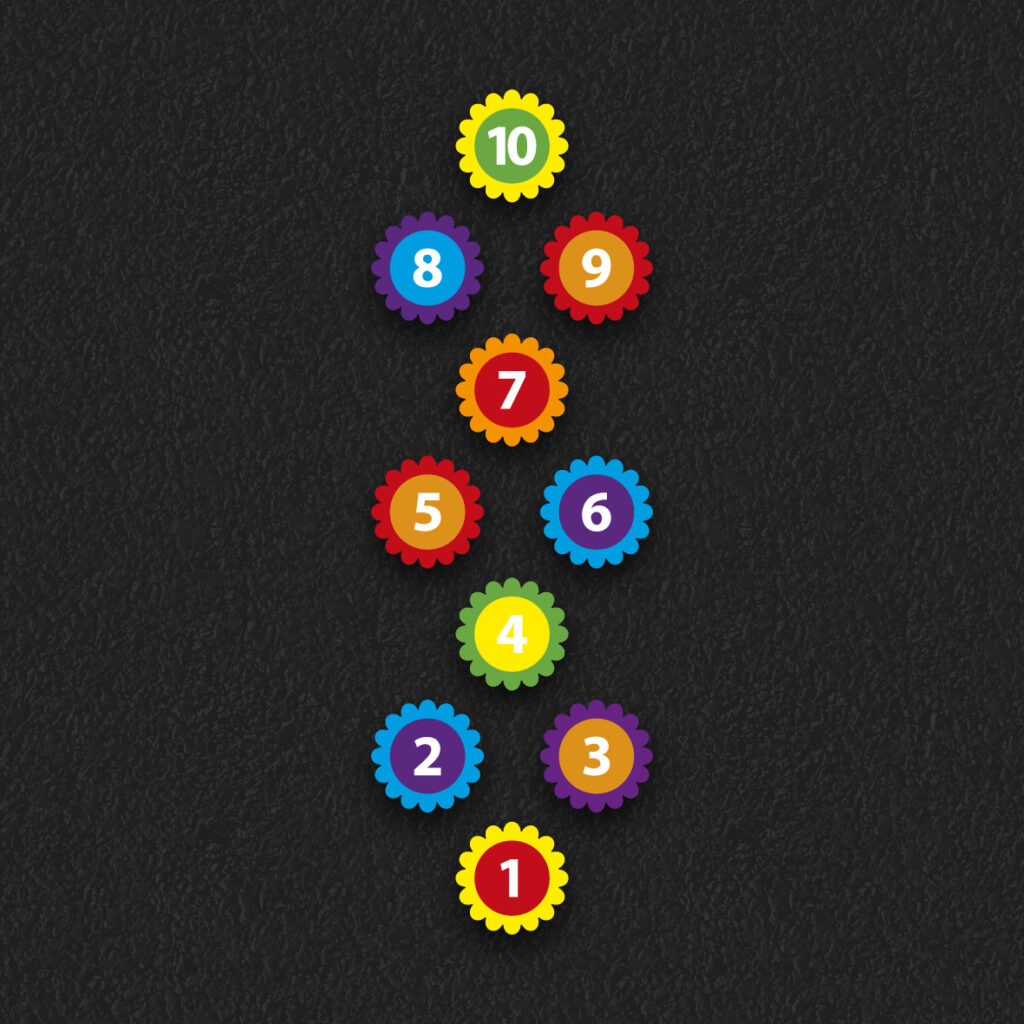 Flower Hopscotch