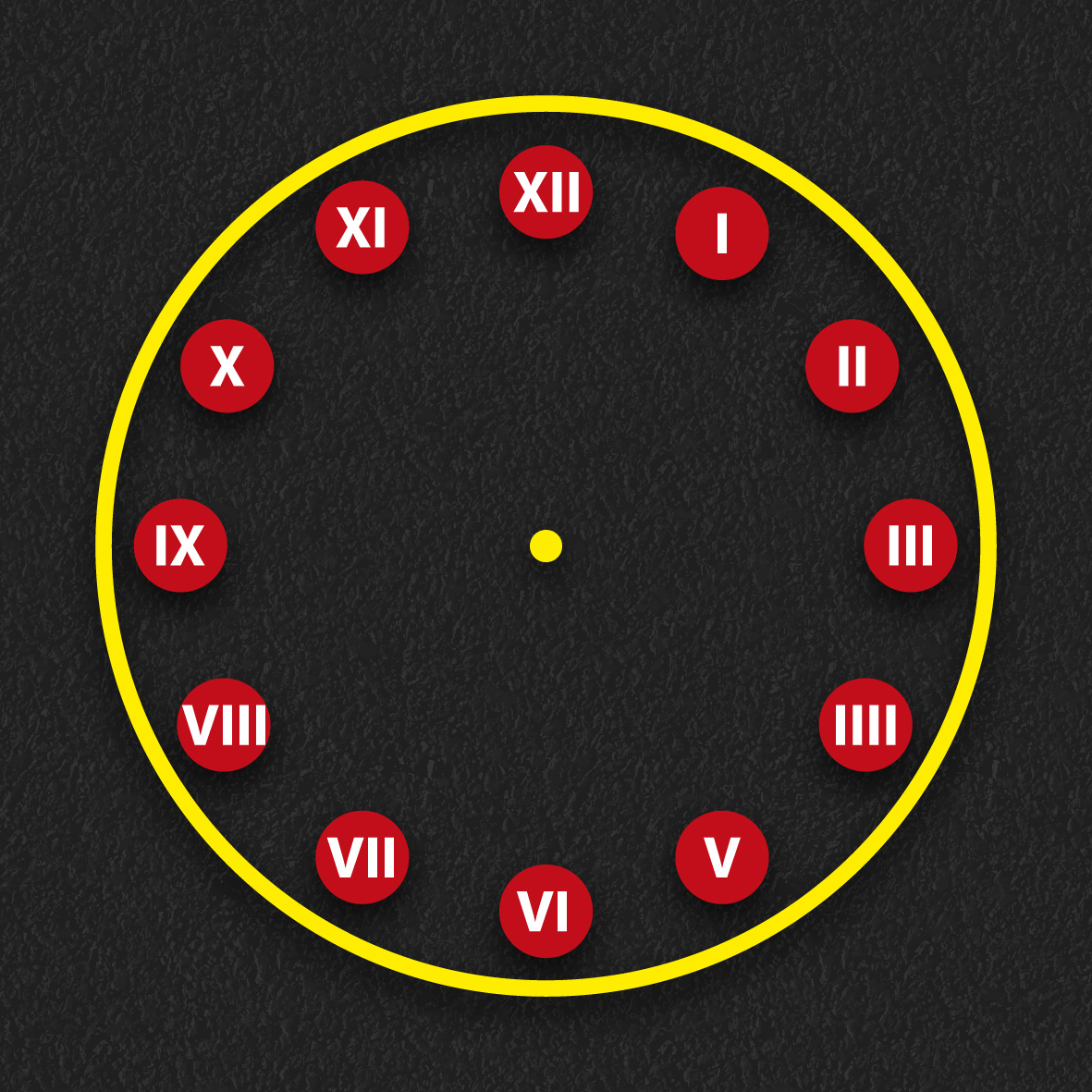 Roman Numerals Clock Roman Numerals Clock