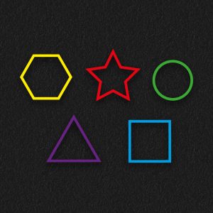 Shape Assortment Outline