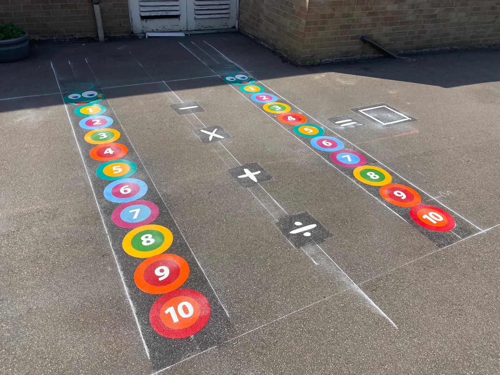 Mathematic Playground Markings