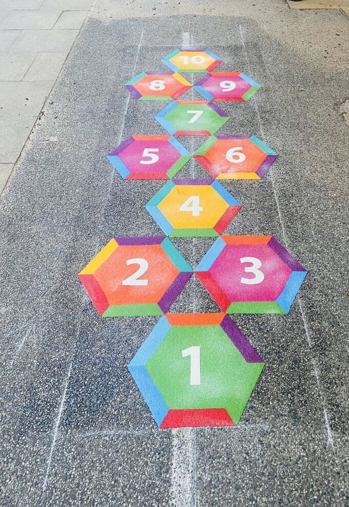Hopscotch Playground Markings