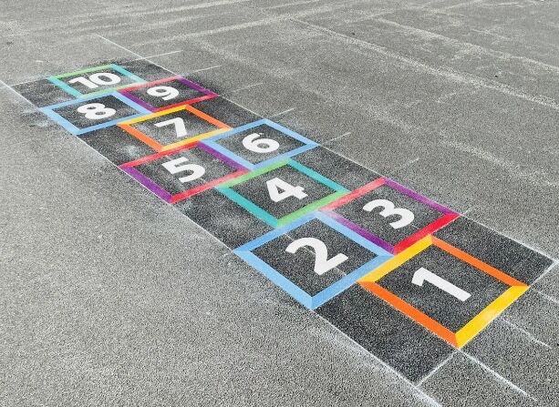 Hopscotch Playground Markings