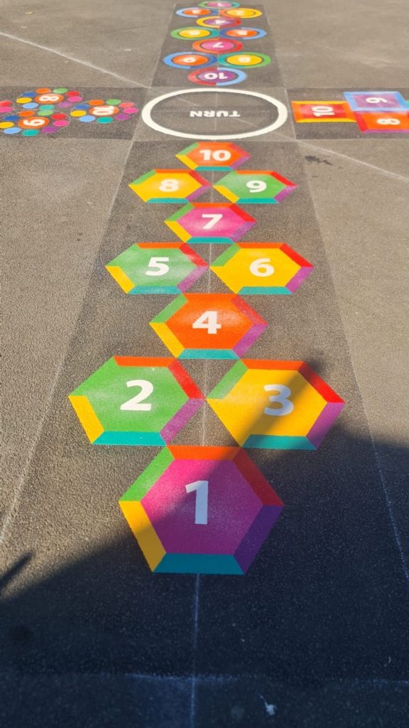 Hopscotch Playground Markings