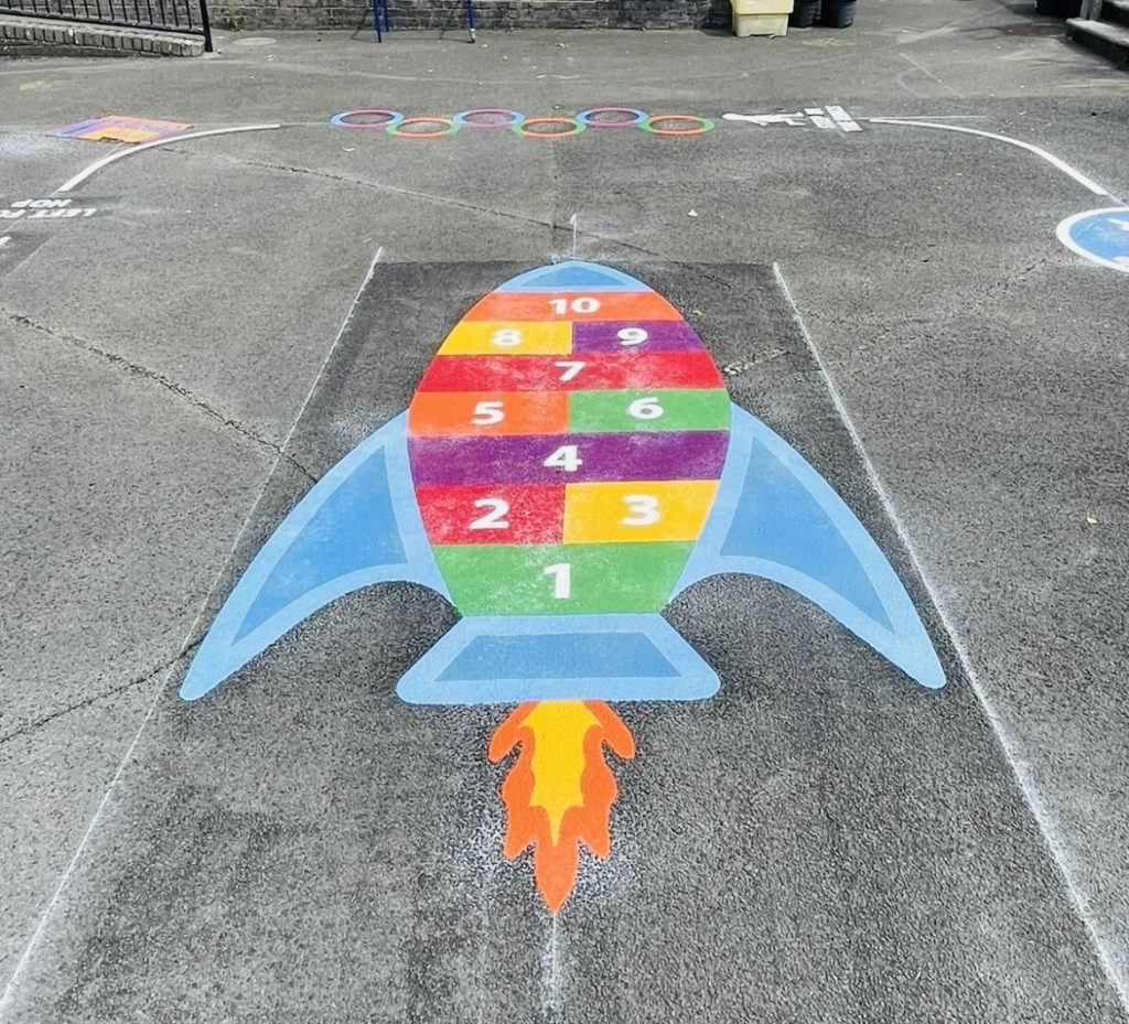 Hopscotch Playground Markings