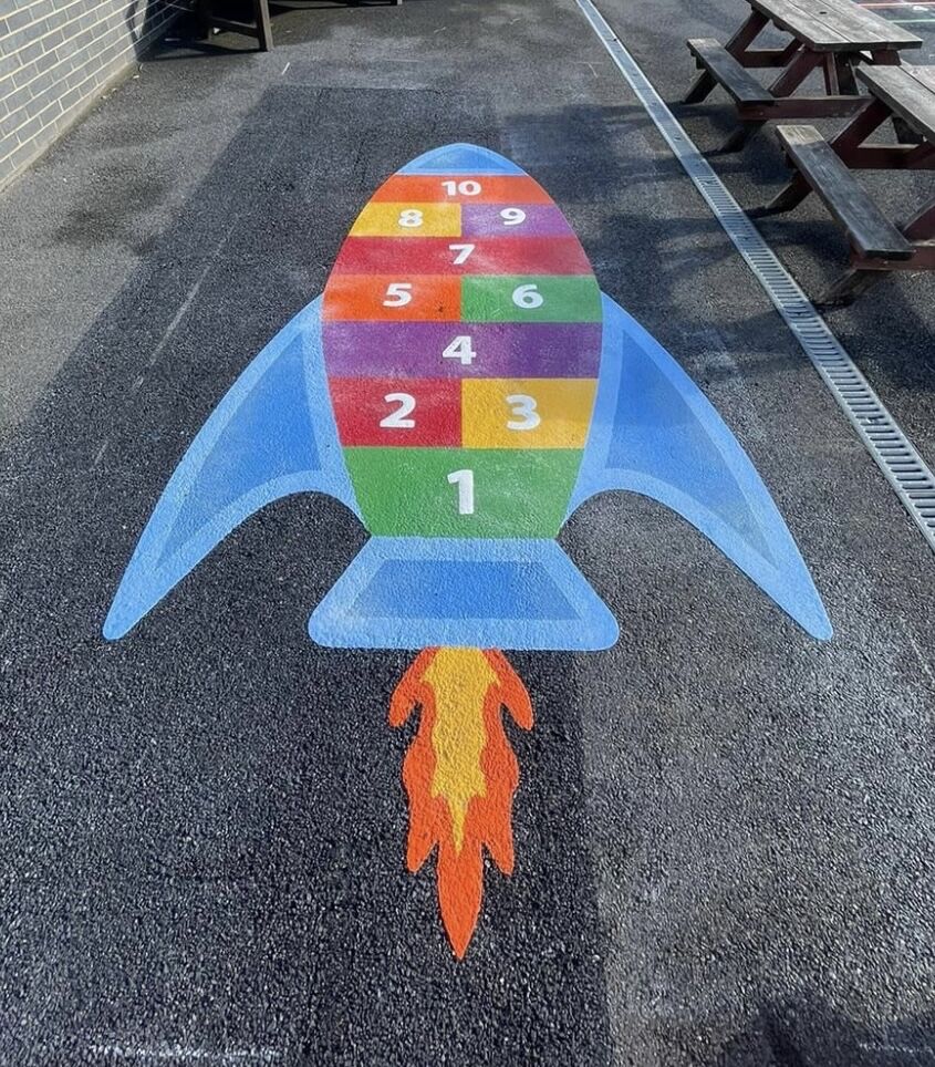 Hopscotch Playground Markings