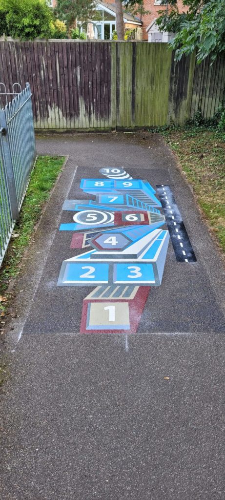 Hopscotch Playground Markings